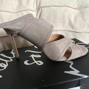 Banana Republic Taupe Suede Jacee Sandal Sz 8.5